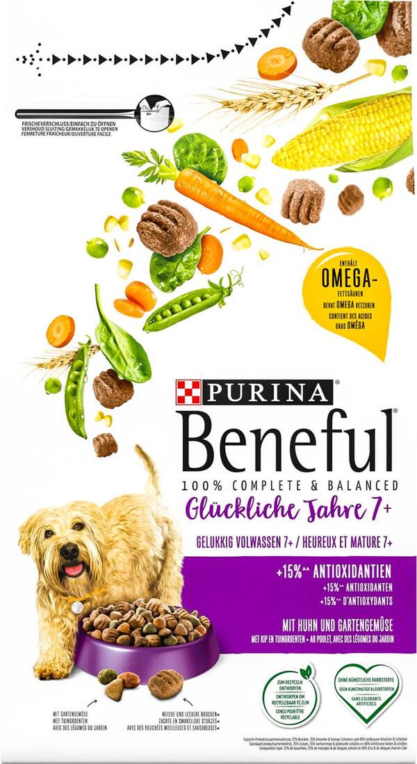 Bild 1 von PURINA Beneful Hundevollnahrung, 1,4-kg-Beutel