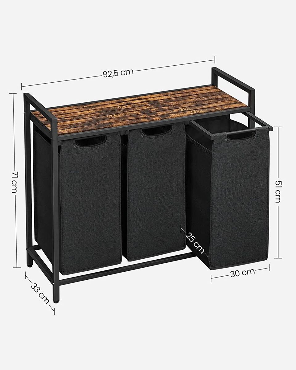 Bild 4 von Kleiderbügel, rustikalbraun, 85 × 33 × 72 cm