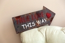 Bild 4 von Metallschild "True love this way"