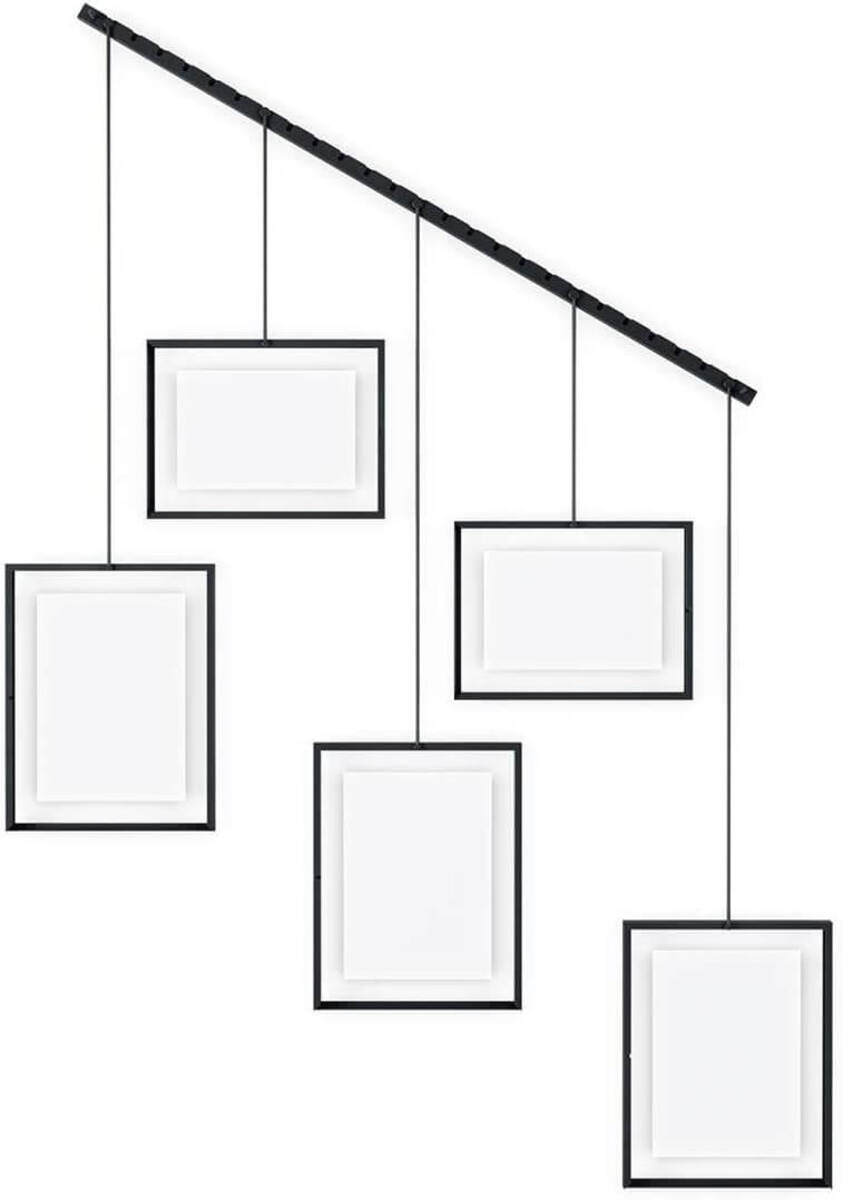 Bild 2 von Umbra Exhibit Foto Collage Bilderrahmen 1001201-921 schwarz für 5 Fotos Fotorahmen