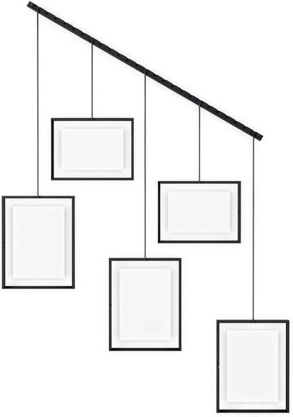 Bild 2 von Umbra Exhibit Foto Collage Bilderrahmen 1001201-921 schwarz für 5 Fotos Fotorahmen