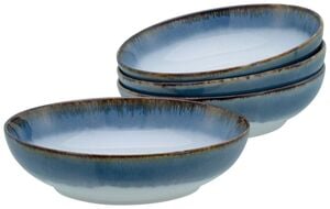 Cascade Bowls, 4-teiliges Geschirrset, Poke Bowl Set aus Steinzeug