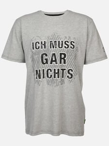 Herren T-Shirt mit lustigen Sprüchen Grau