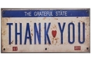 Bild 1 von Metallschild "Grateful State"