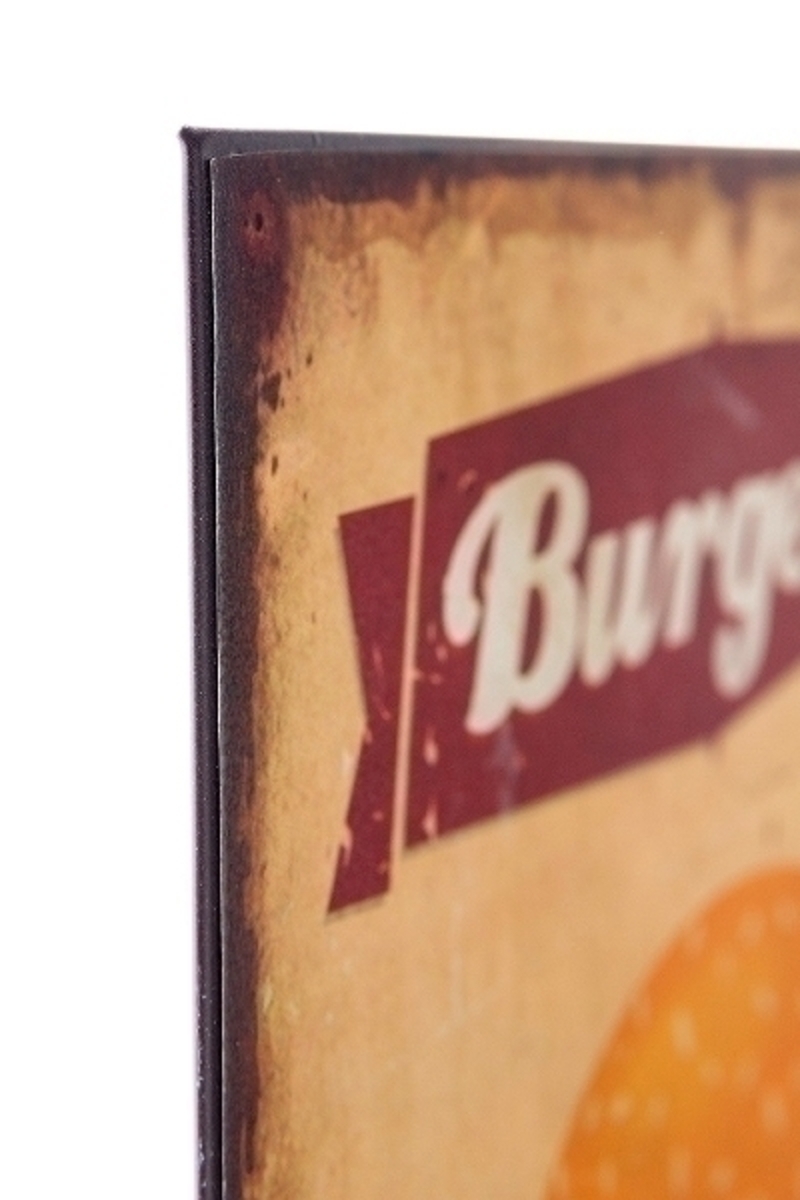 Bild 3 von Metallschild "Burgers"
