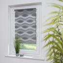 Bild 2 von Bella Casa Klemmfix Duo-Rollo 50 x 150 cm "wave" grau