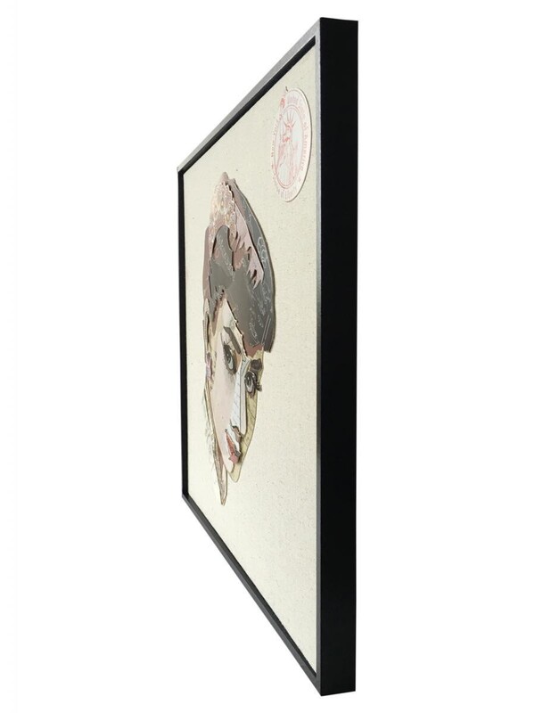 Bild 2 von Papier Wandbild Audrey 52x52 FRE700