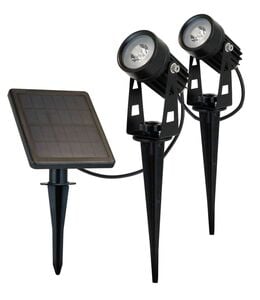 EZ Solar LED Solar Spot 2er