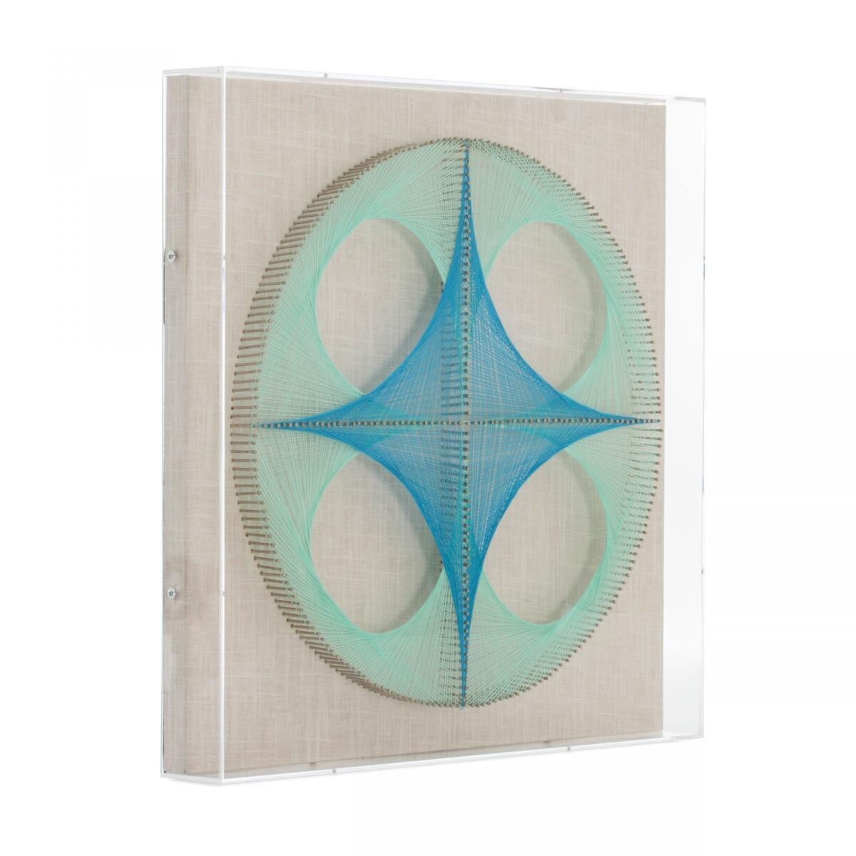 Bild 3 von Faden-Wandbild Clover 45cm x 45cm