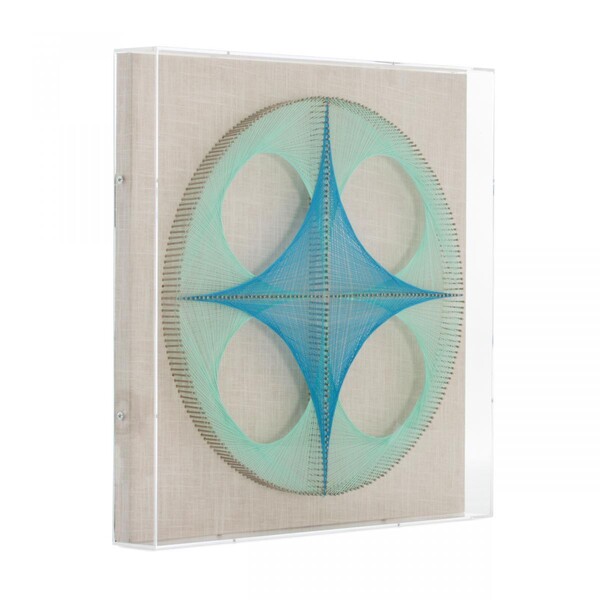 Bild 3 von Faden-Wandbild Clover 45cm x 45cm