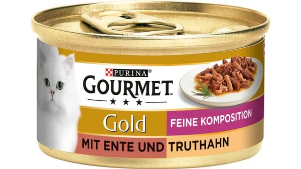 Bild 1 von Purina GOURMET Katzennassfutter Gold Feine Komposition mit Ente & Truthahn