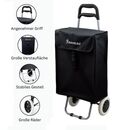 Bild 2 von 45 L Einkauf Trolley Einkaufswagen Shopping Trolley Tasche Aluminium Stabil