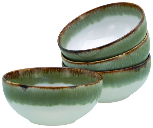 Bild 1 von Cascade Buddha Bowls, 4-teiliges Geschirrset, Buddha Bowl Set aus Steinzeug