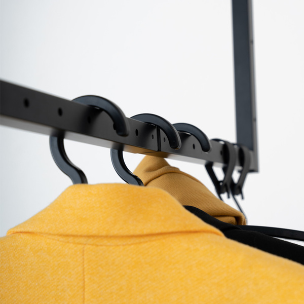 Bild 4 von Garderobenleiste inkl. Kleiderbügel und S-Haken SWAY