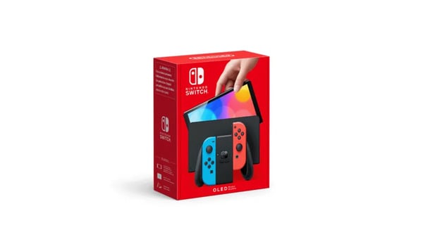 Bild 1 von Nintendo Switch - Konsole Neon-Rot / Neon-Blau (OLED-Modell)