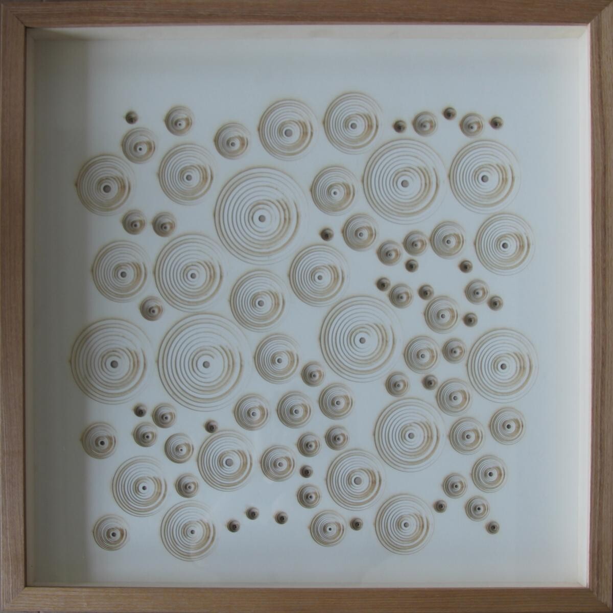 Bild 1 von Bild Papierkunst Abstrakt 60x60 WON160