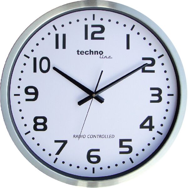 Bild 4 von WT 8995 Jumbo Funk-Wanduhr, Ø 50cm, Metallrahme