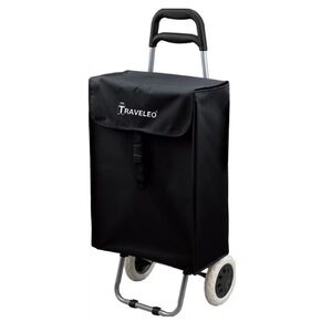 45 L Einkauf Trolley Einkaufswagen Shopping Trolley Tasche Aluminium Stabil