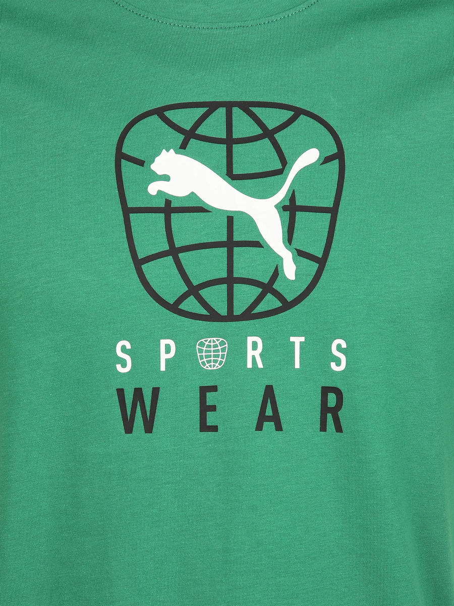 Bild 3 von Herren Sportshirt mit Logoprint Grün