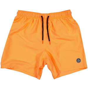 Herren Badeshorts, Neonorange, L