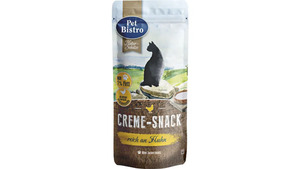 Pet Bistro Katzensnack Creme reich an Huhn