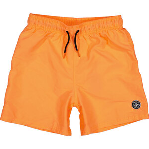 Jungen Badeshorts, Neonorange, 134/140