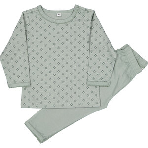 Baby Pyjama, Grau, 80