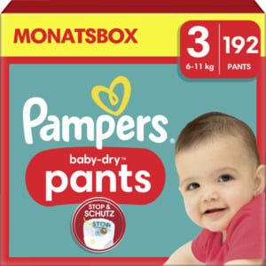 Pampers Baby Dry Pants Gr.3 (6-11kg) Monatsbox