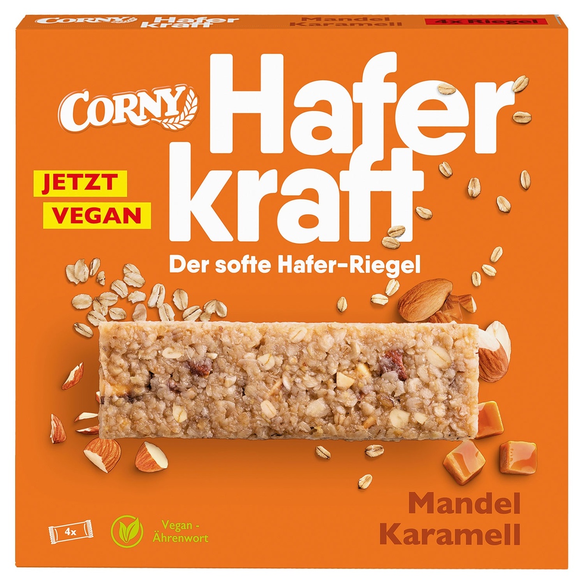 Bild 1 von CORNY Haferkraft Mandel Karamell 140 g