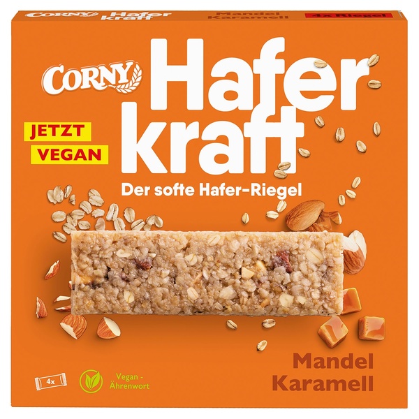 Bild 1 von CORNY Haferkraft Mandel Karamell 140 g