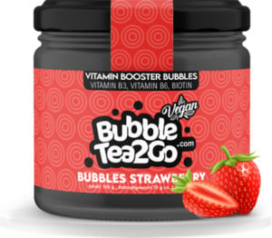 BubbleTea2Go Bubbles Strawberry, 100 g