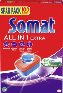 Somat All in 1 Extra Geschirrspültabs, 1.660 g