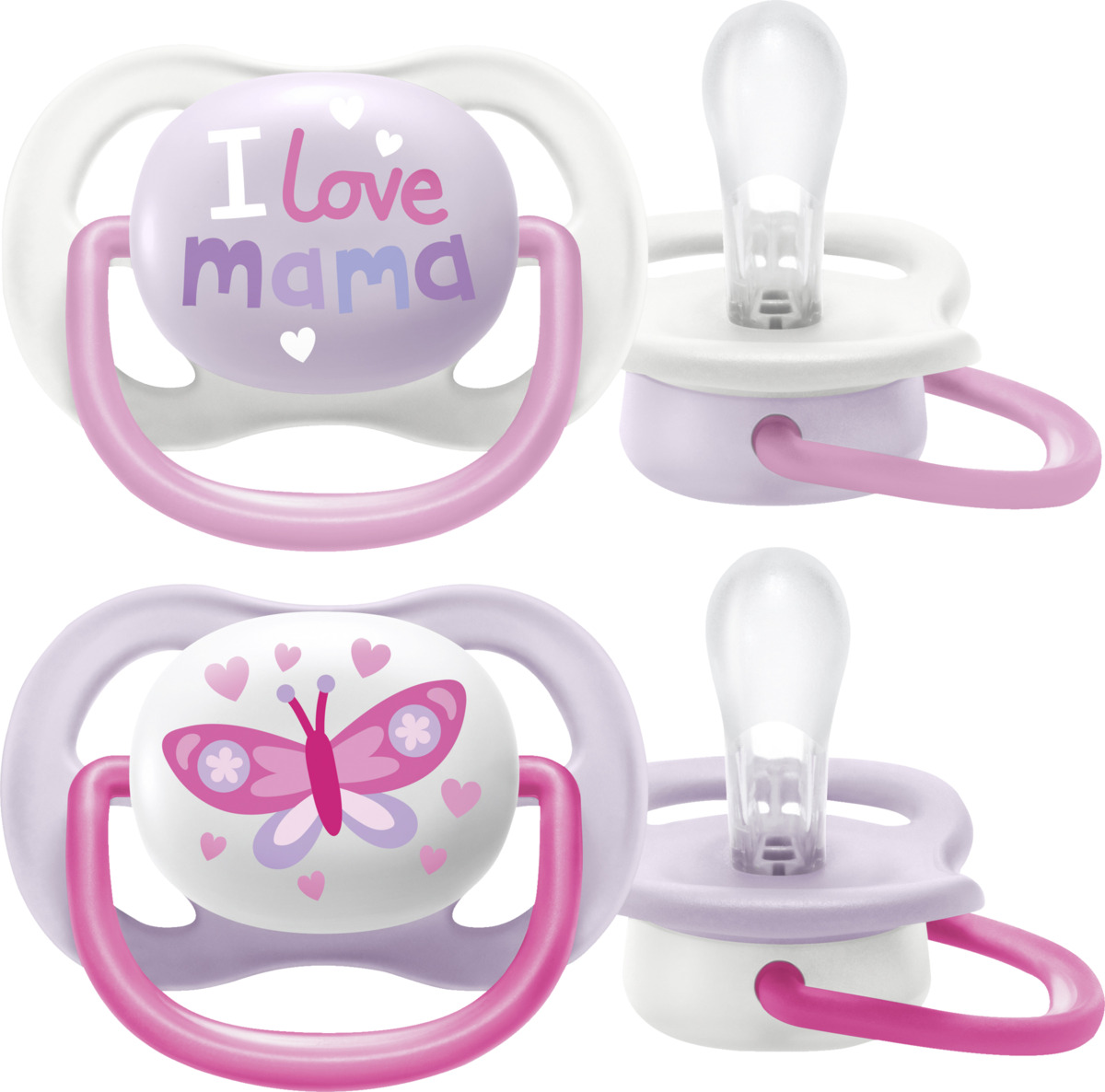 Bild 3 von PHILIPS AVENT ultra air Schnuller Schmetterling & Mama 0-6 Monate