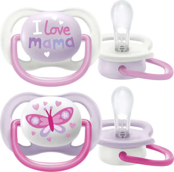 Bild 3 von PHILIPS AVENT ultra air Schnuller Schmetterling & Mama 0-6 Monate
