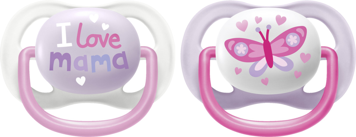 Bild 2 von PHILIPS AVENT ultra air Schnuller Schmetterling & Mama 0-6 Monate