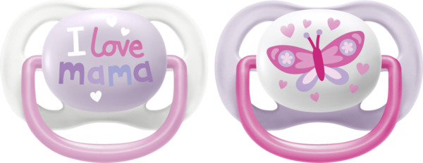 Bild 2 von PHILIPS AVENT ultra air Schnuller Schmetterling & Mama 0-6 Monate