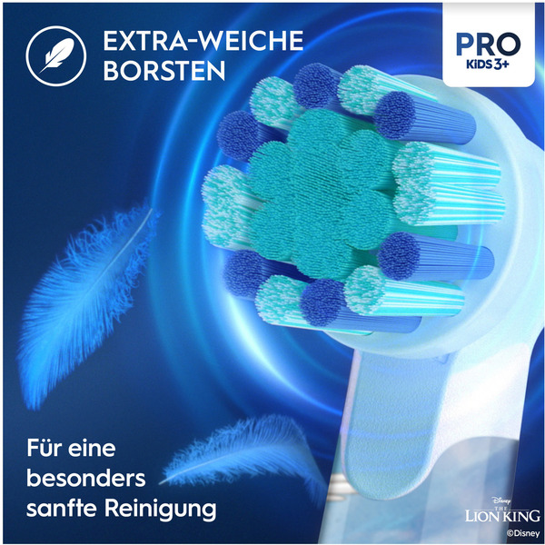 Bild 4 von Oral-B Aufsteckbürsten König der Löwen 4 St.
