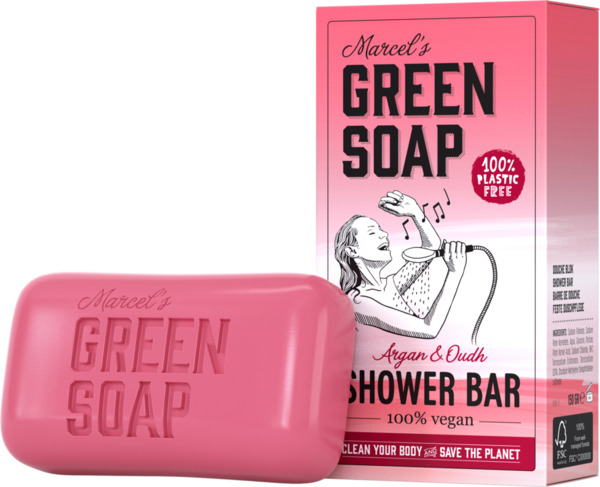 Bild 3 von Marcel's Green Soap Feste Duschpflege Argan & Oudh, 150 g