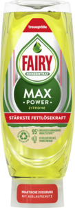 Fairy Handspülmittel Konzentrat Max Power Zitrone Treuegröße, 545 ml