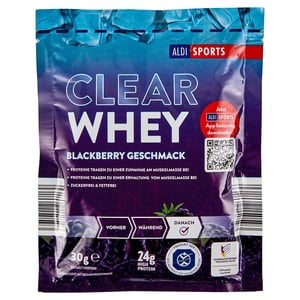 ALDI SPORTS Clear Whey Powder Blackberry 30 g