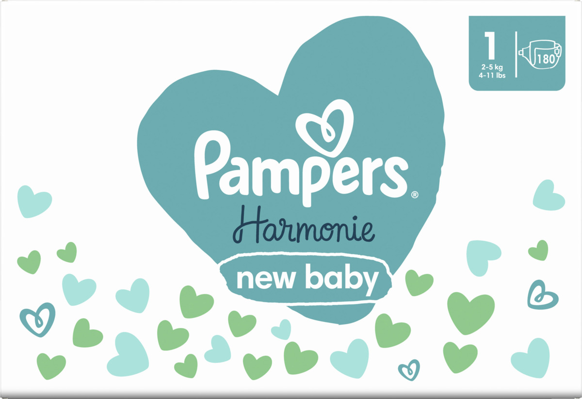 Bild 3 von Pampers Harmonie Windeln Gr.1 (2-5 kg) Monatsbox