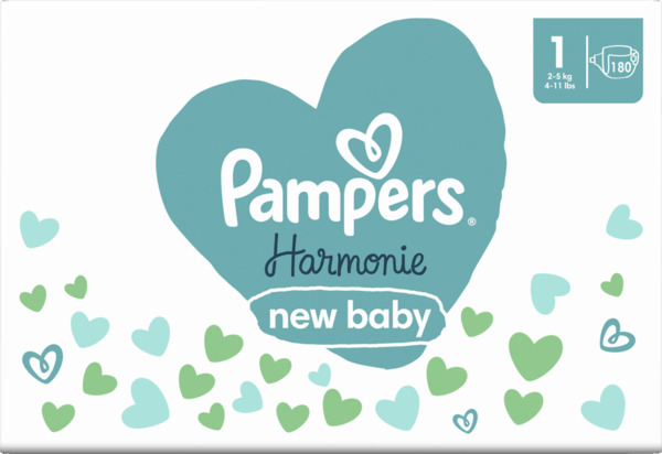 Bild 3 von Pampers Harmonie Windeln Gr.1 (2-5 kg) Monatsbox