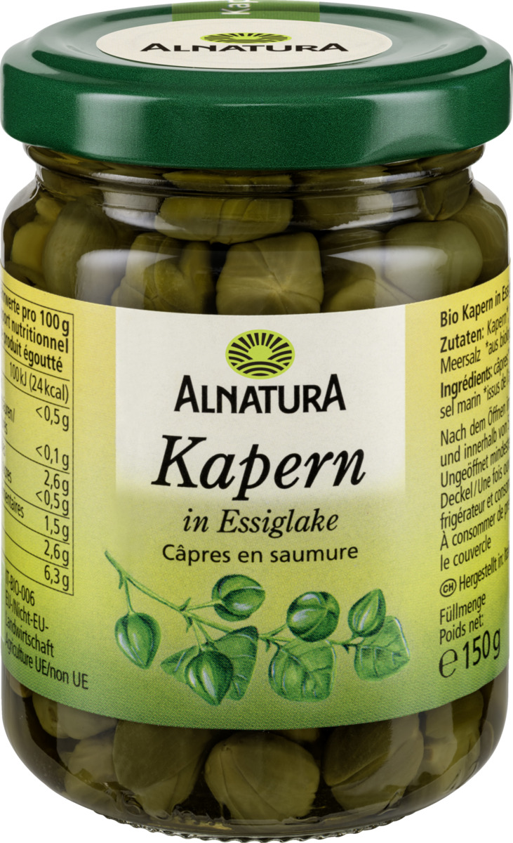 Bild 1 von Alnatura Origin Bio Kapern, 150 g