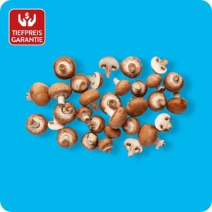   Champignons, braun, Ursprung: siehe Etikett