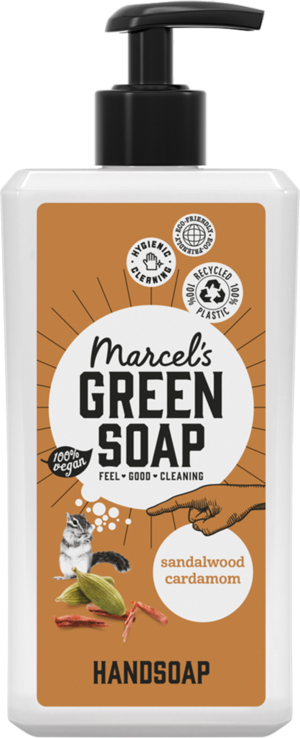 Bild 1 von Marcel's Green Soap Handseife Sandelholz & Kardamon, 500 ml