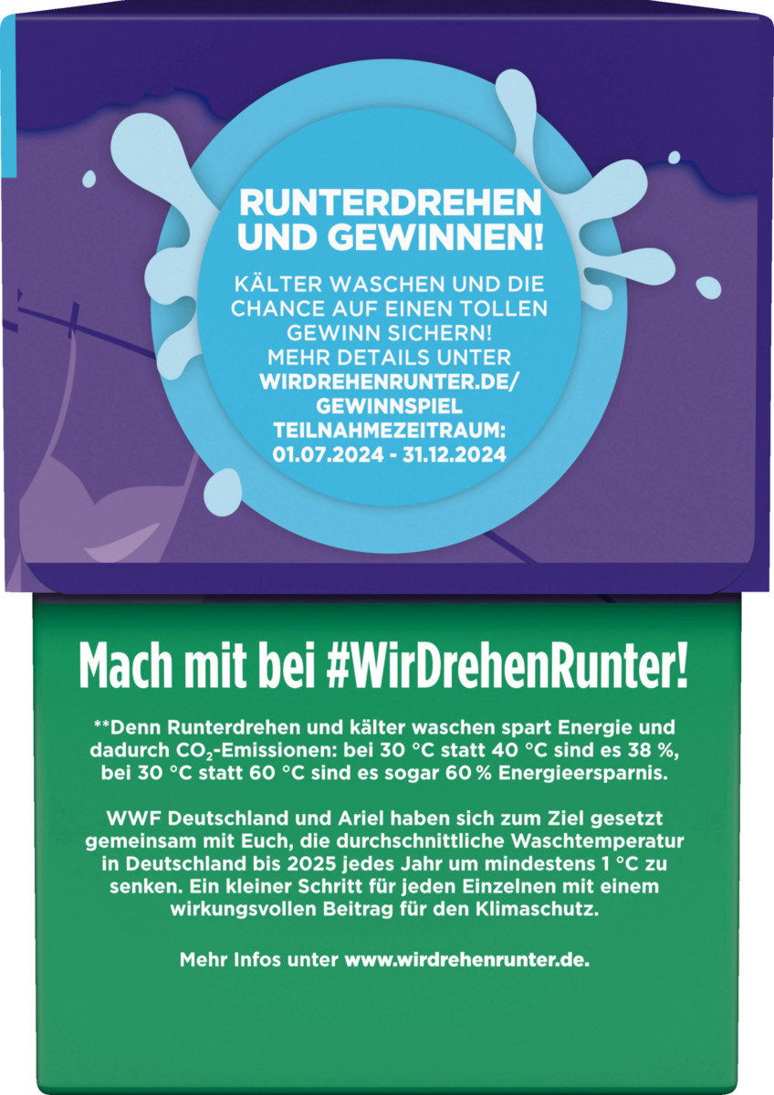 Bild 2 von Ariel All-in-1 Pods Flüssig Colorwaschmittel 33WL, 33 WL