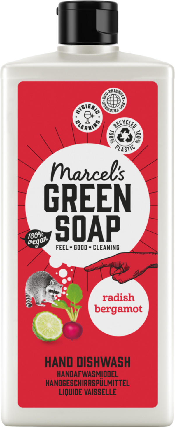 Bild 1 von Marcel's Green Soap Radieschen & Bergamotte Geschirrspülmittel, 500 ml