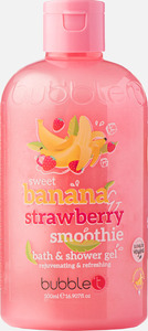 bubble t Smoothie Erdbeere & Banane Bade- & Duschgel, 500 ml