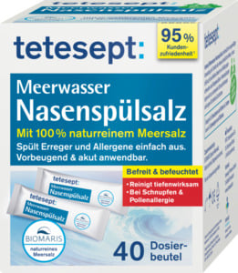 tetesept Meerwasser Nasenspülsalz