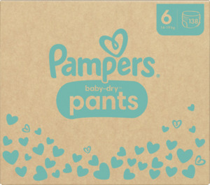 Pampers Baby Dry Pants Gr.6 (14-19kg) Monatsbox